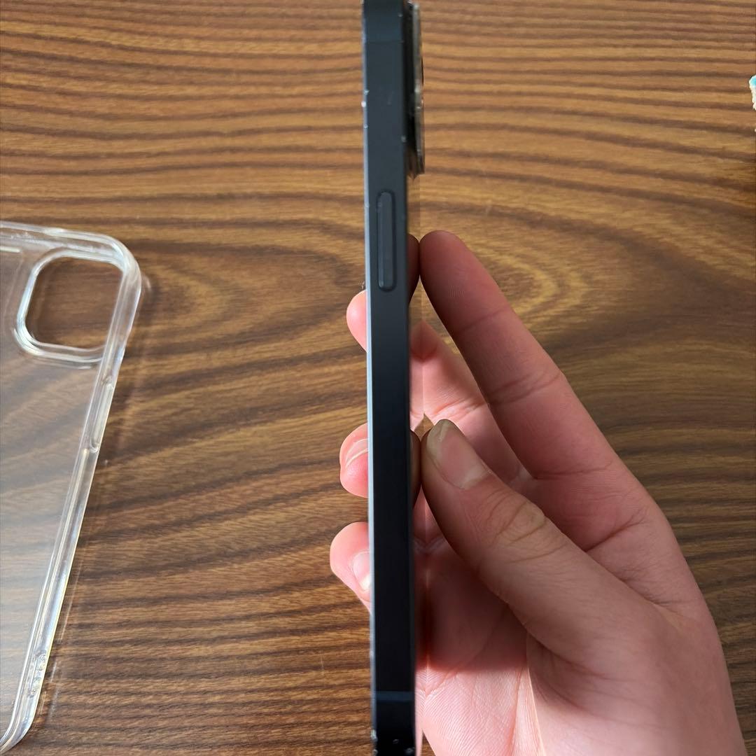 iPhone13 128GB ブラック SIMフリー 画面割れ FaceID不可
