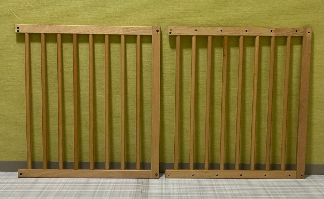 スリーピー 日本製 「【両開扉・伸縮】木製ペットサークル」石崎家具 ナチュラル