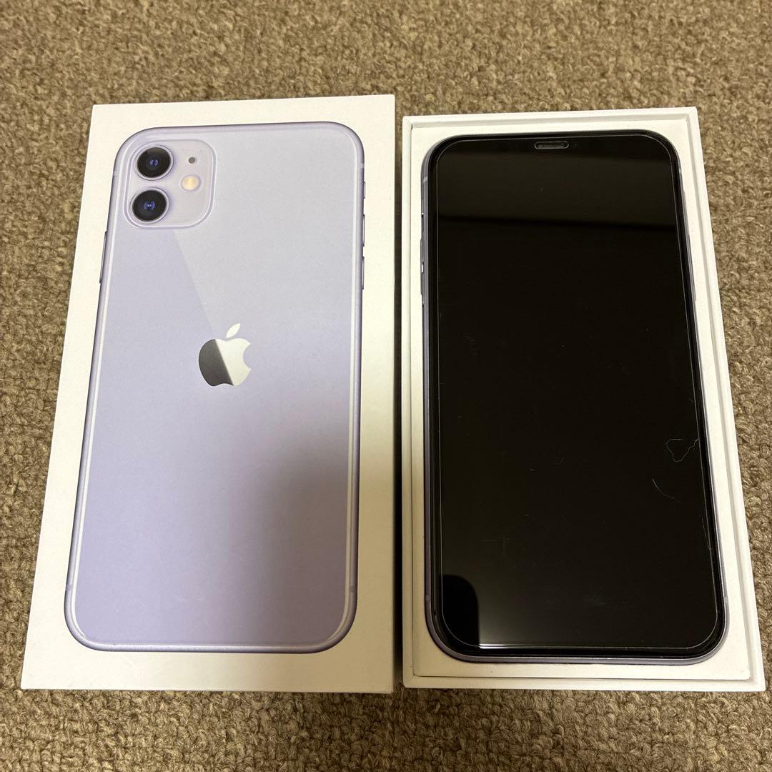 Apple iPhone11 本体 64GB パープル