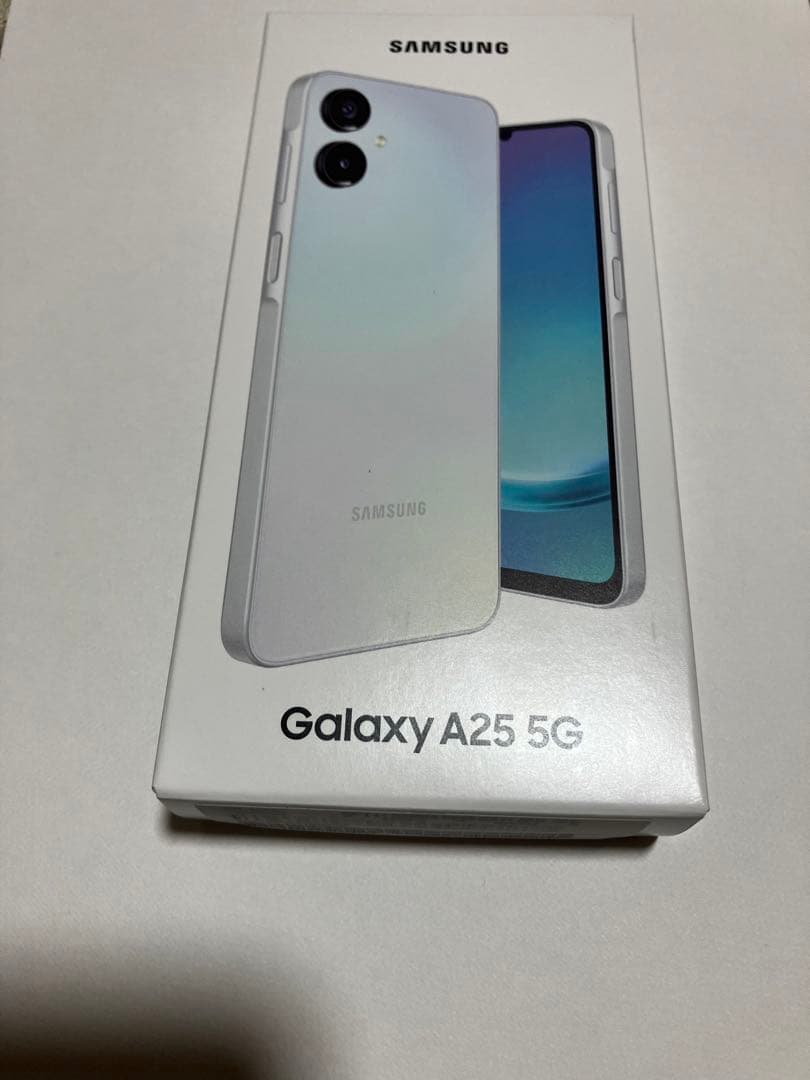 GalaxyA25 5G 64GB 色ブルー　SIMフリー新品バッテリー100%