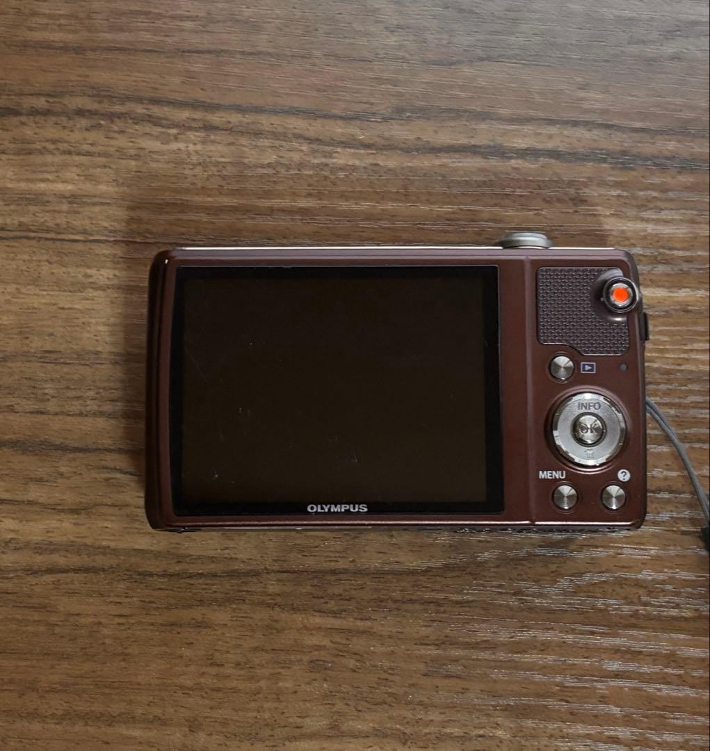OLYMPUS コンパクトデジタルカメラ vr-360 ブラウン