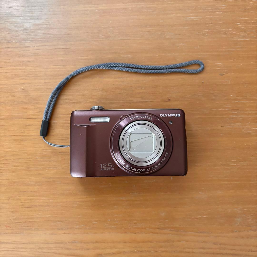 OLYMPUS コンパクトデジタルカメラ vr-360 ブラウン