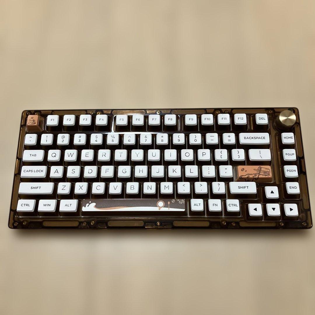 【美品】Womier G75 ノブ付き75％キーボード