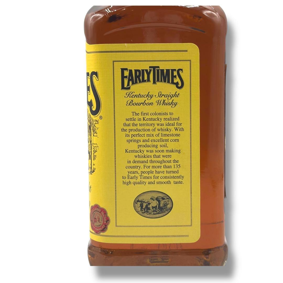 未開栓 バーボンウイスキー Early Times Yellow Label