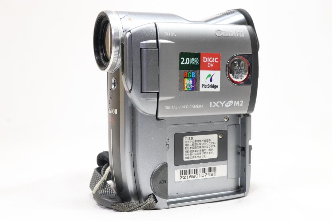 【美品】 Canon miniDV ビデオカメラ IXY dv M2 動作確認済