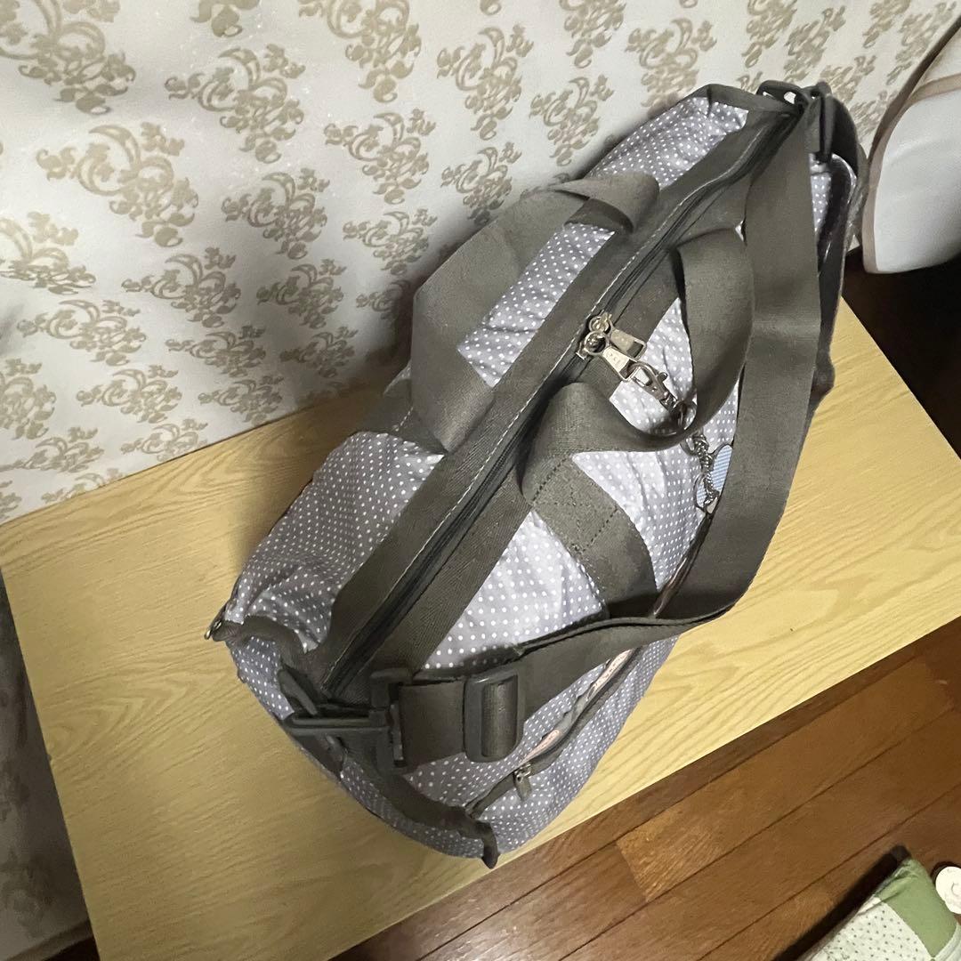 極美品☆LESPORTSACレスポートサック2wayボストンバッグ特大ドット柄