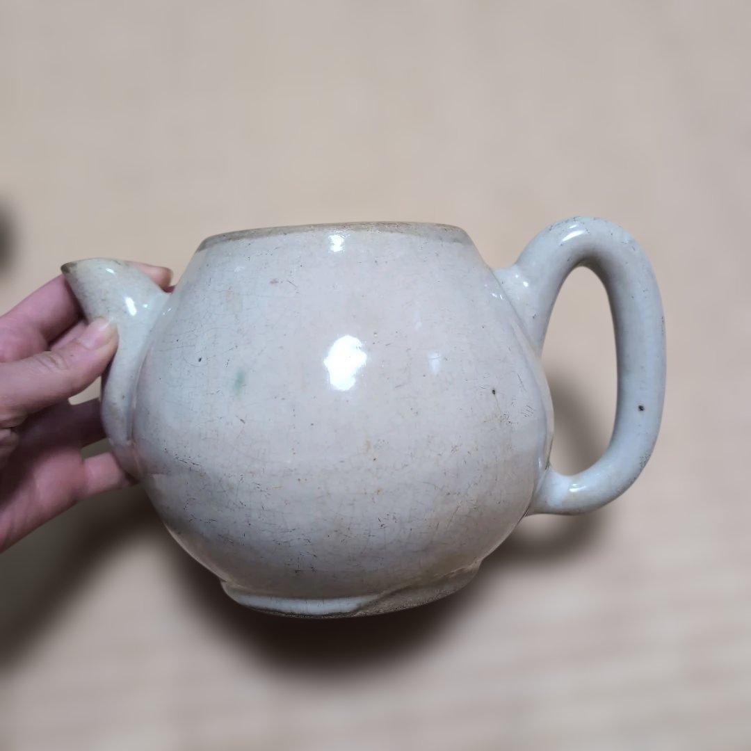 【骨董品】中国古代　唐　白磁水注