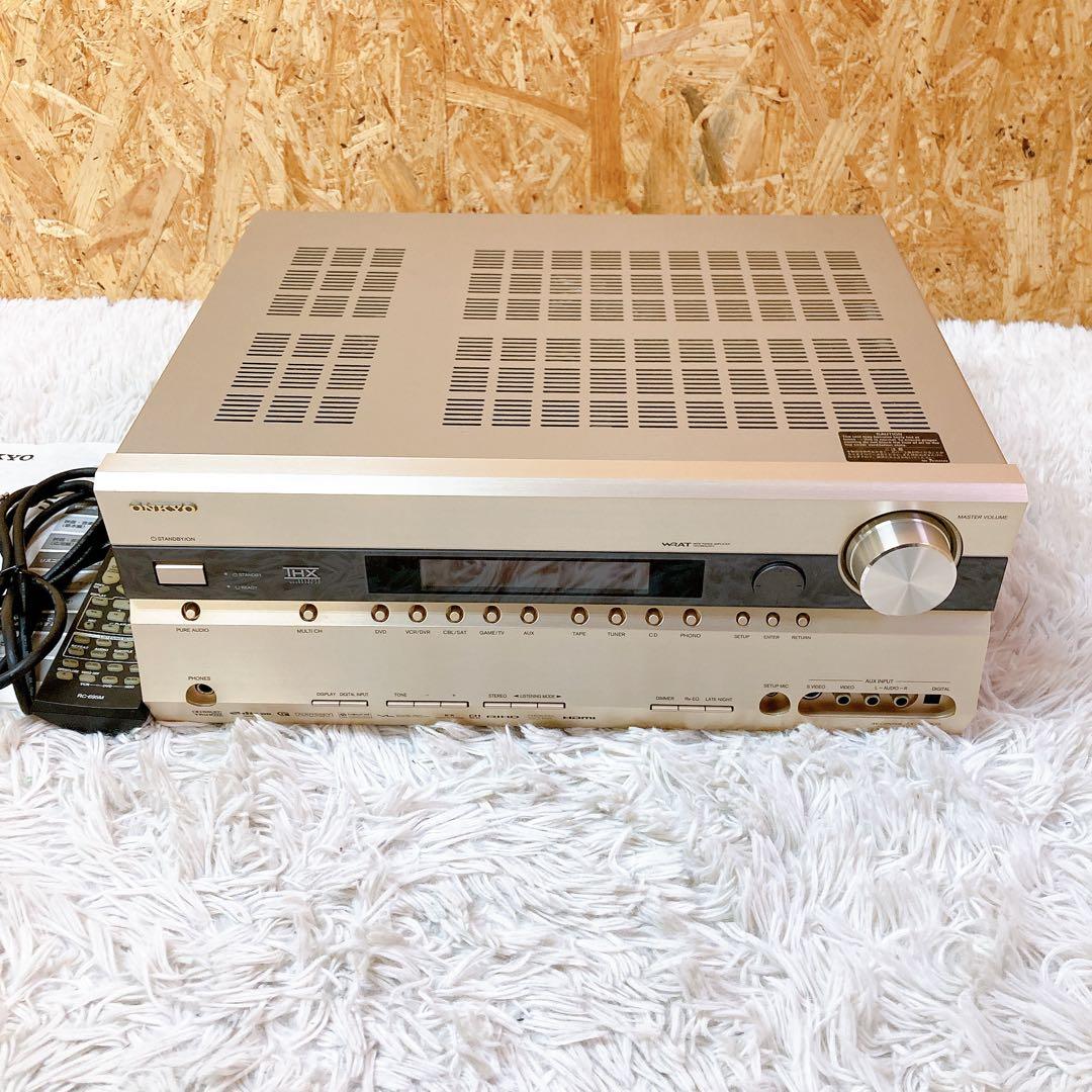 Onkyo tx-sa705 avアンプ　リモコン付き