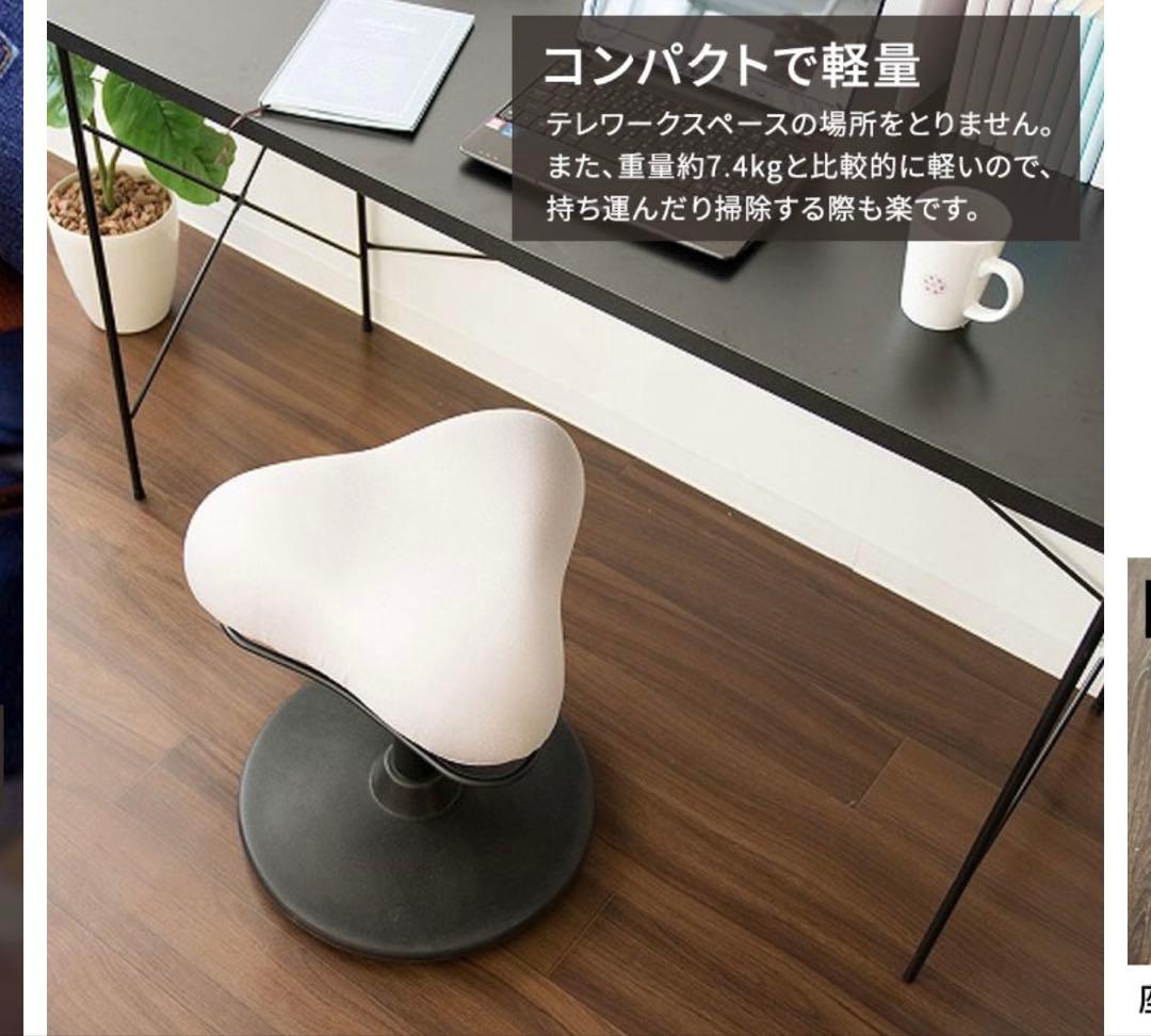 【美品】姿勢矯正チェア 姿勢サポート 回転式 昇降可 デスクワーク　椅子