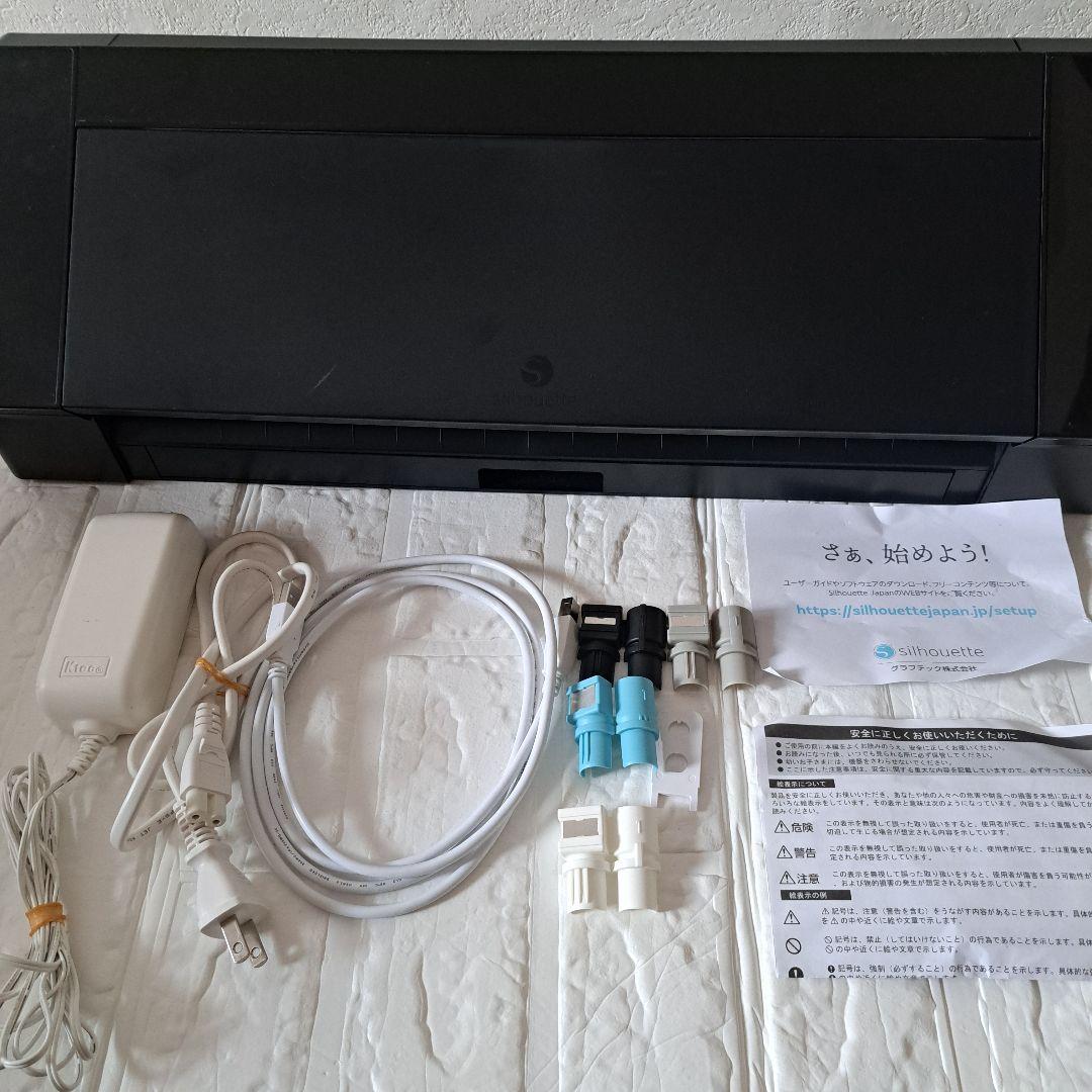 Silhouette CAMEO4カッティングマシン 電源ケーブル通電確認済み