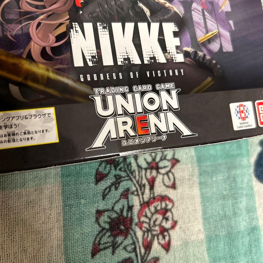 ユニオンアリーナ 勝利の女神NIKKE BOX 新品未開封テープ付(第二版)②