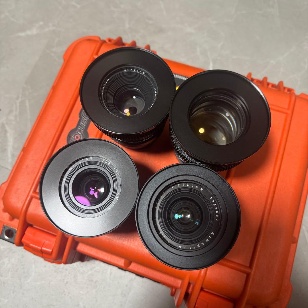 Leica R レンズ セット　EFマウント