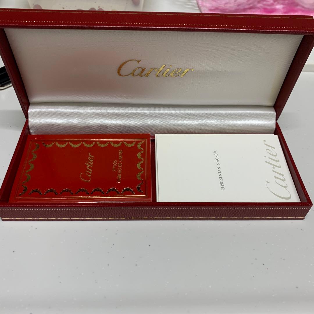 箱付美品　Cartier ディアボロドゥカルティエ/万年筆シルバー