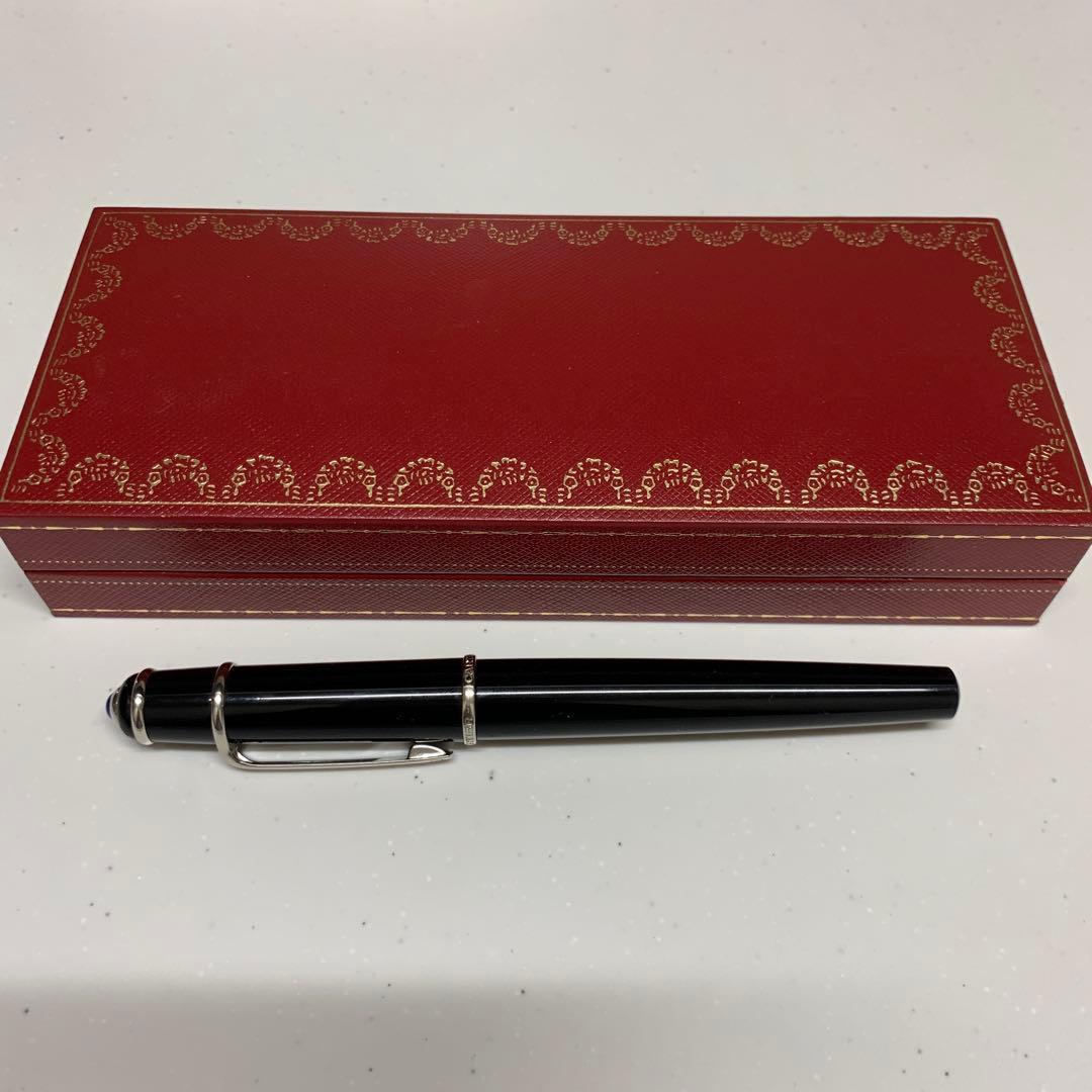 箱付美品　Cartier ディアボロドゥカルティエ/万年筆シルバー