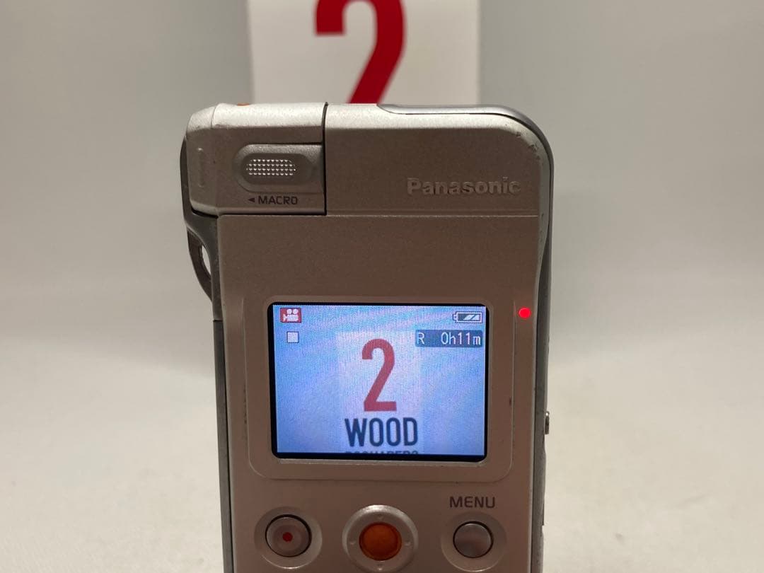 概ね美品　Panasonic　SV-AS10　D-snap　c01a147dd