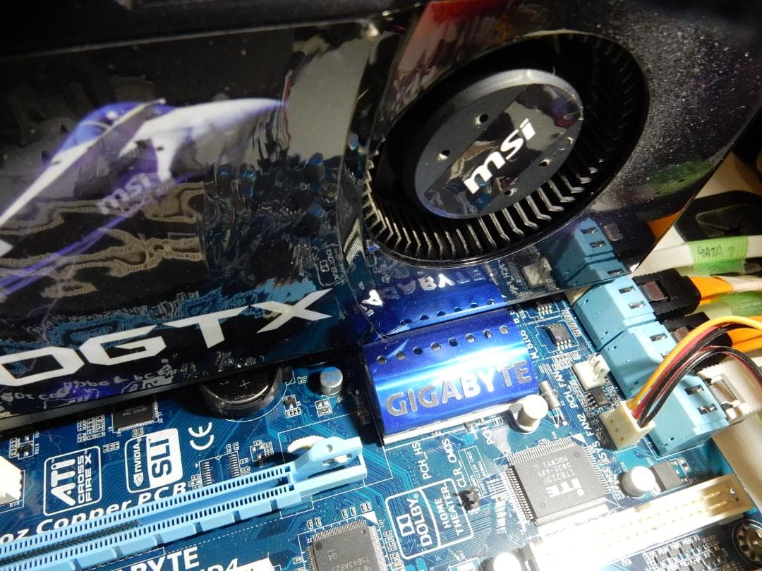 MSI グラフィックカード「N470GTX 1280M GDDR5」中古品！
