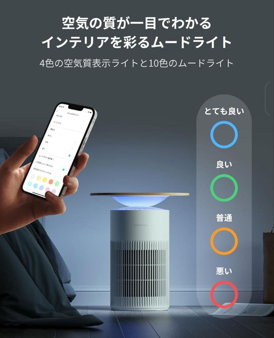 【新品未開封】SwitchBot Air Purifier Table空気洗浄機