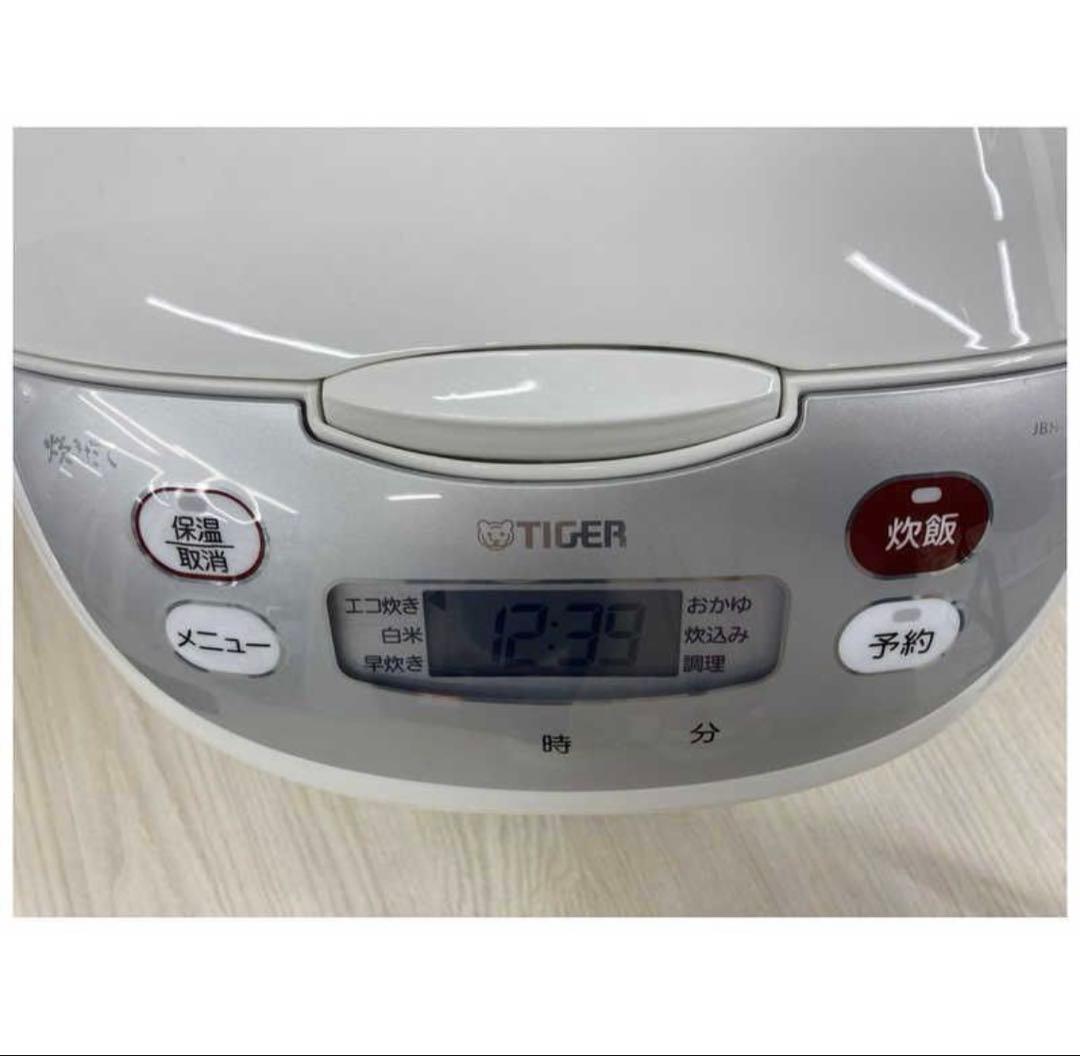 【新品/未使用】タイガー炊飯器1升 炊きたてマイコンホワイト＊メルカリコジマ購入