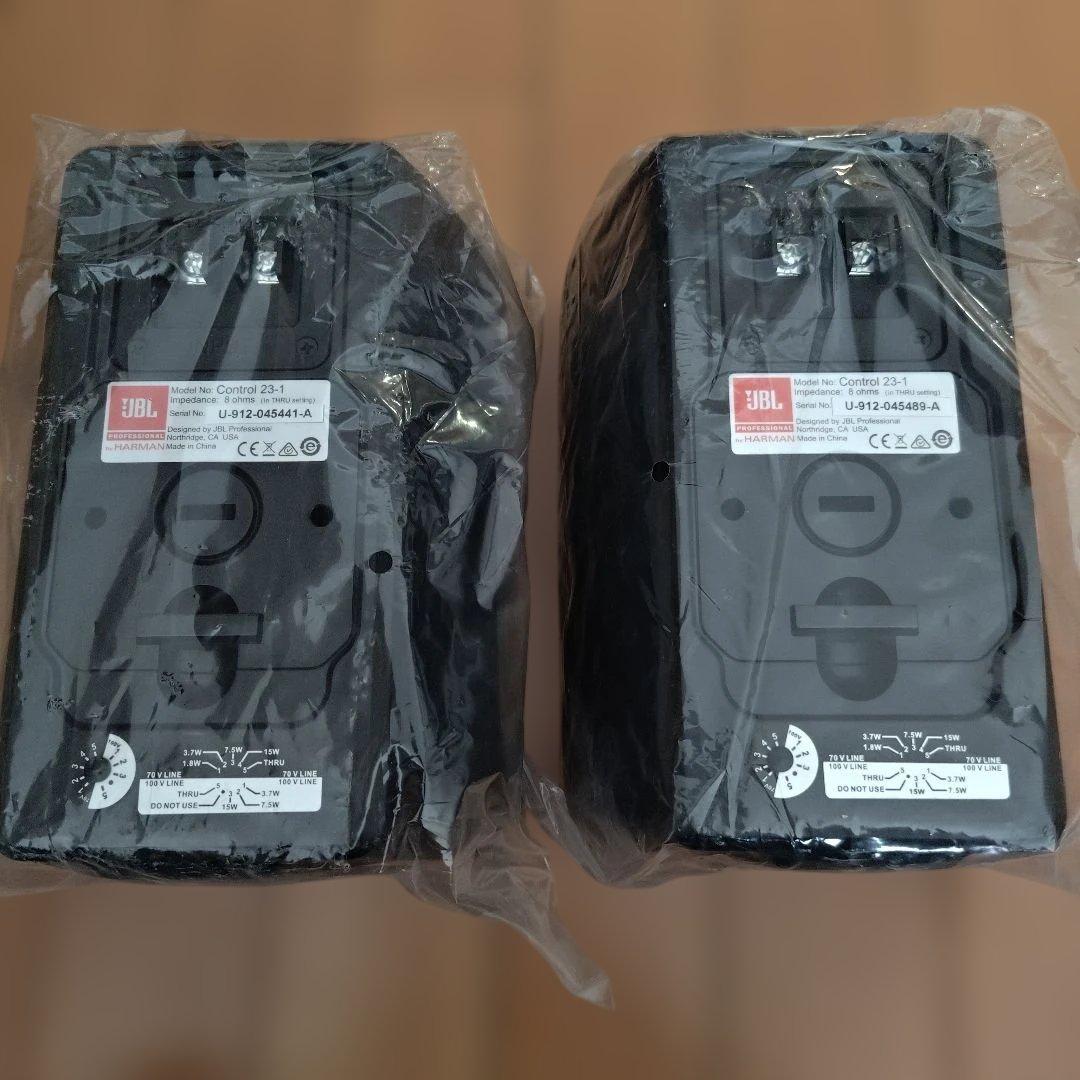 新品未使用 JBL Control 23-1 スピーカー 2個セット