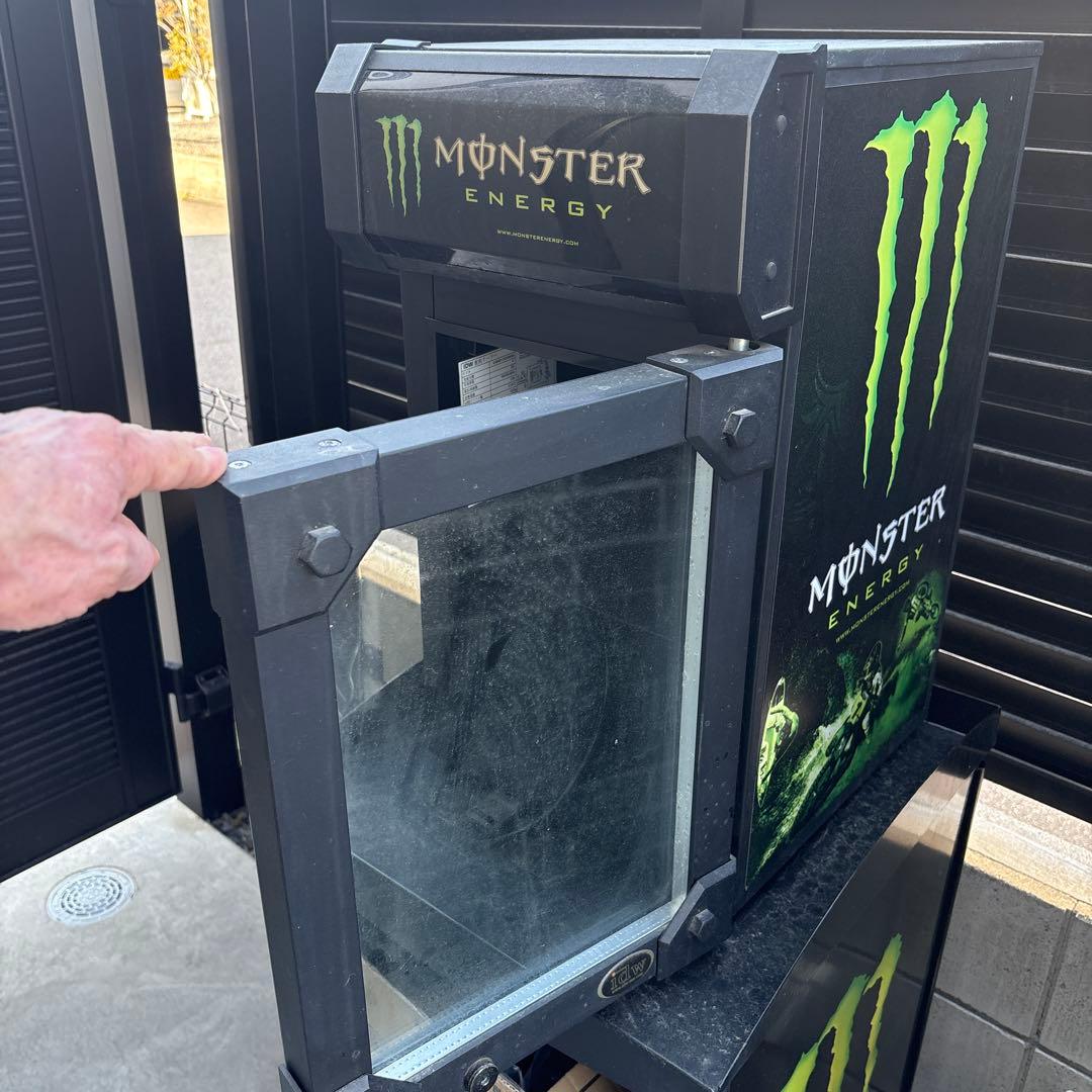 Monster Energy 冷蔵庫 透明ドア