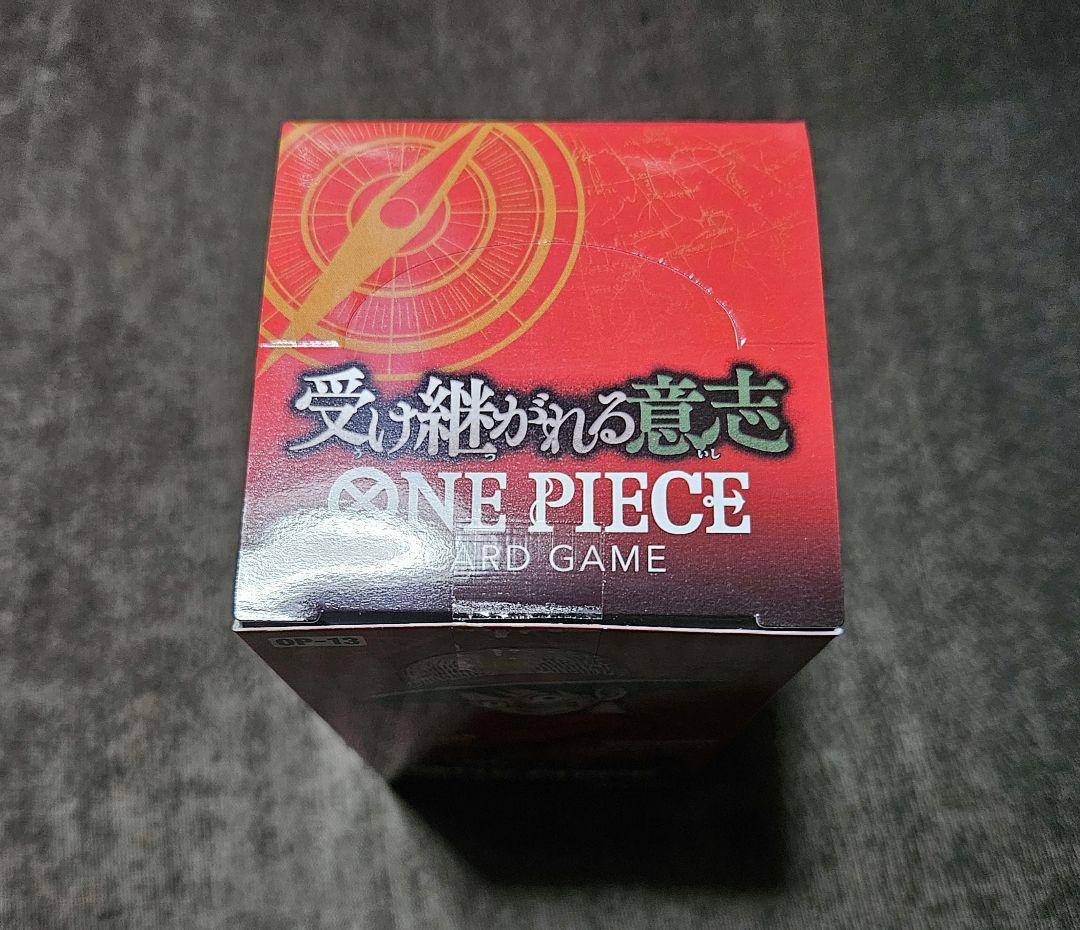 ワンピースカード 受け継がれる意志 BOX テープカット