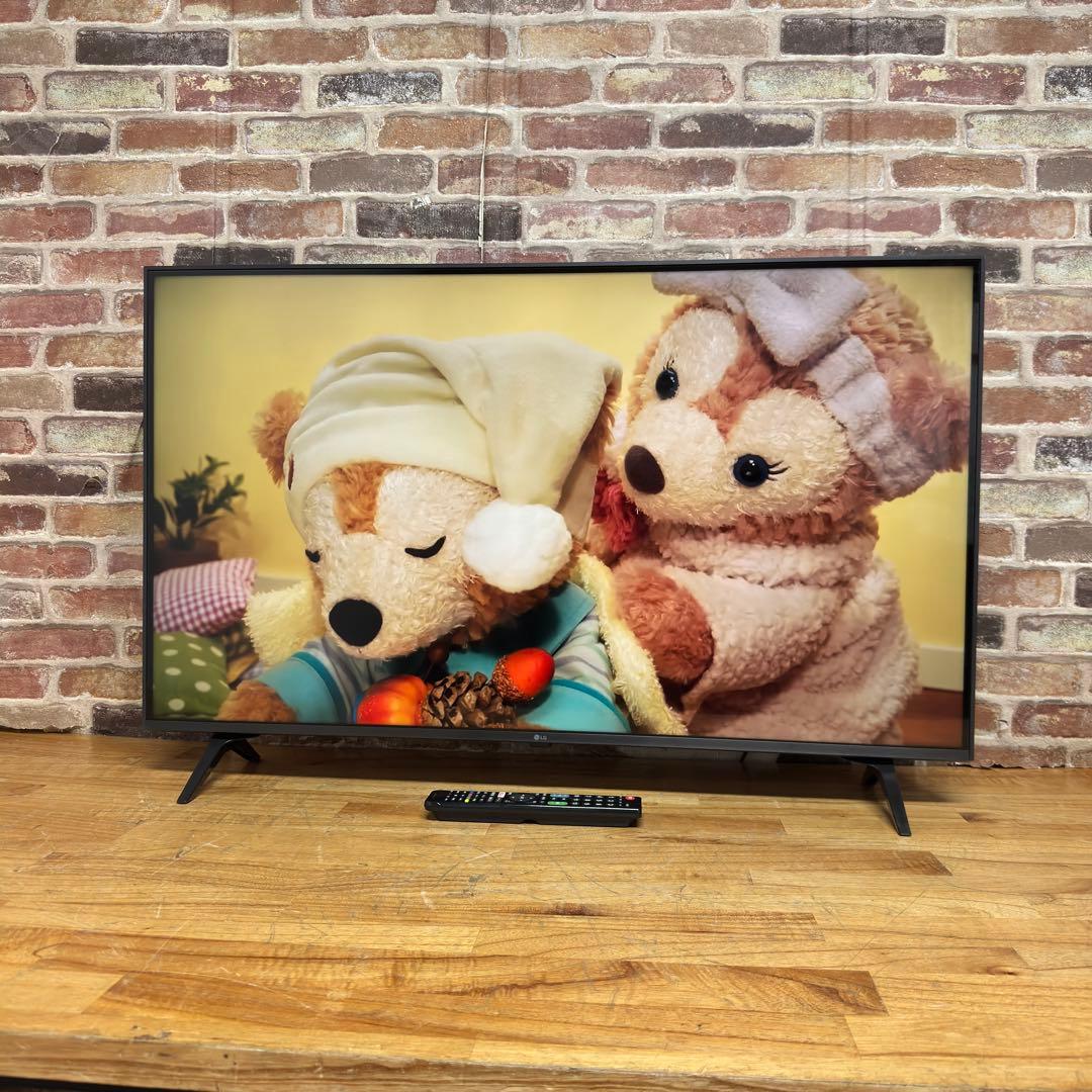 LG 50V型 4K 液晶テレビ 50UR801C0JB 動画アプリ 24年製