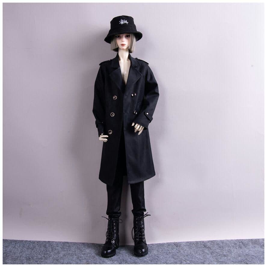 F28 bjd 1/3 ドール 衣装 日常 コート 球体関節人形 ハンドメ11