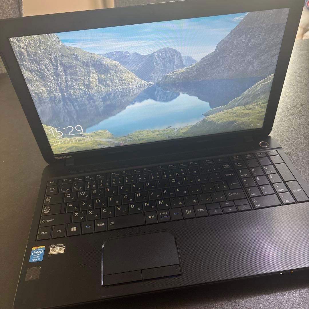 dynabook Satellite B354 Core i7 SSD交換済み