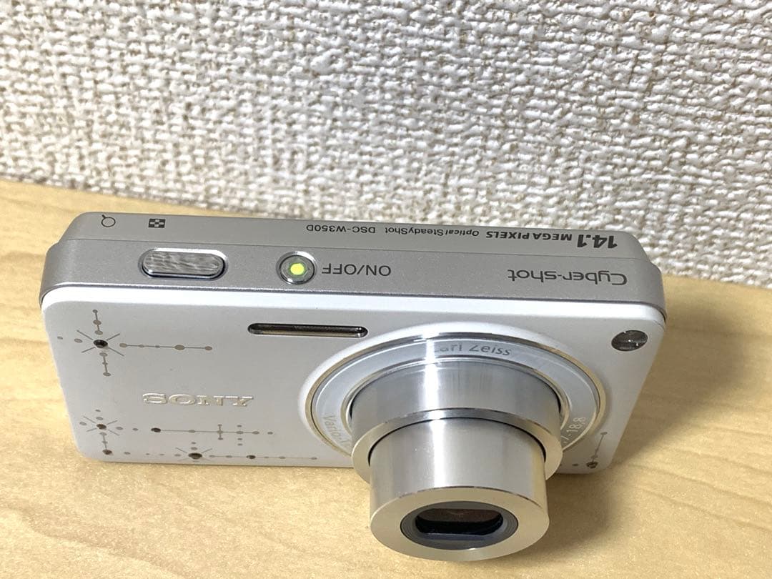 SONY DSC-W350D プレシャスホワイト