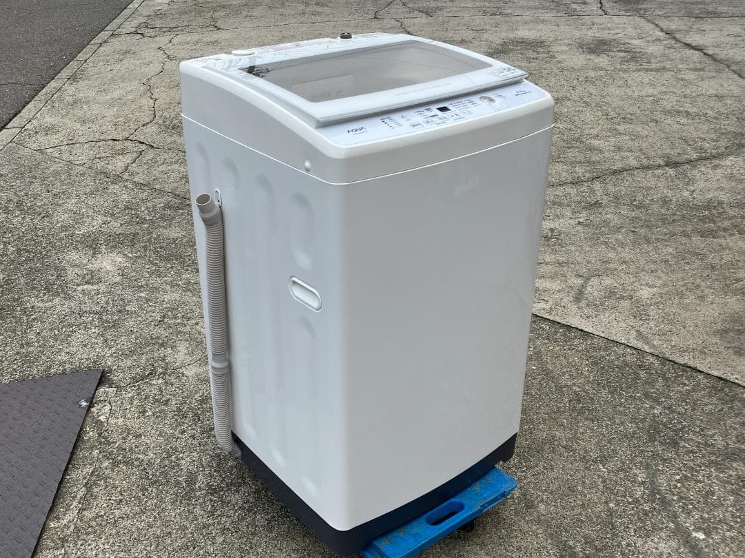 愛知岐阜/送料込★美品★AQUA 8.0kg洗濯機AQW-GV80H 2019年