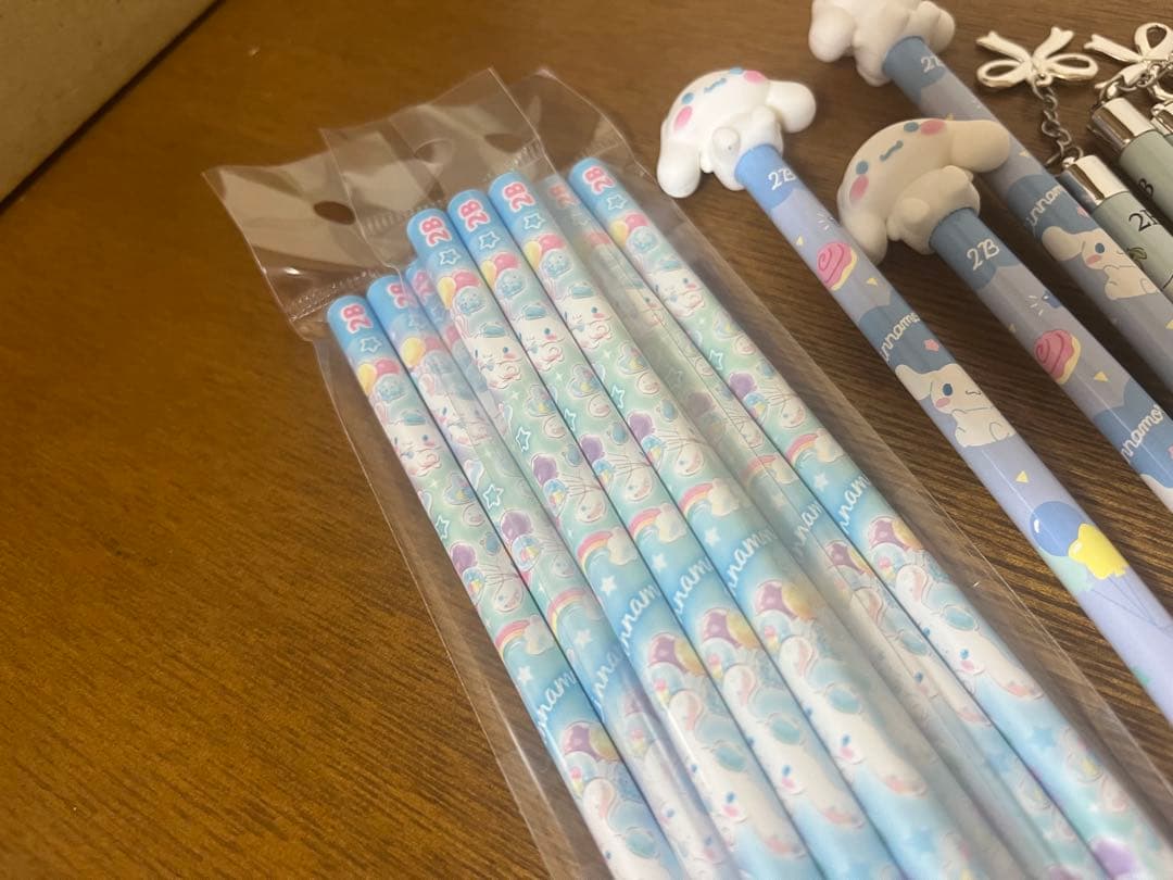 サンリオ文房具　まとめ売り　チャーム　においつき　六角　丸型