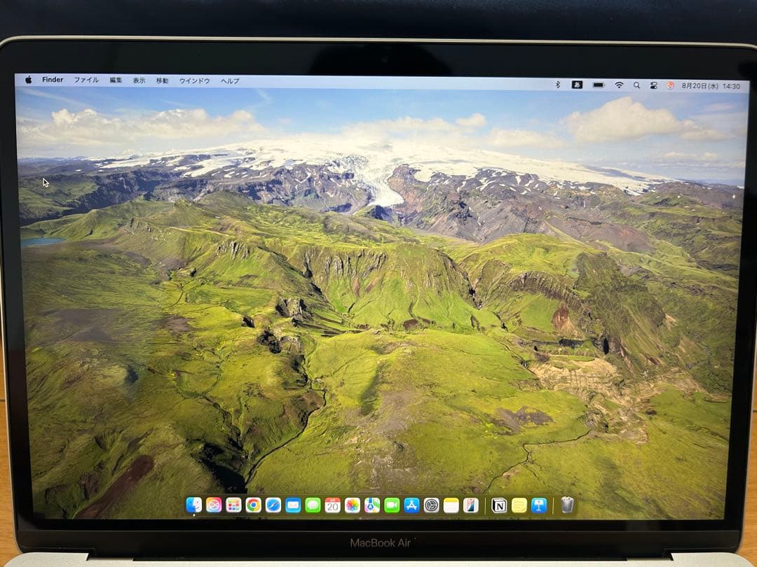【M1】MacBook Air 13インチ シルバー 日本語配列
