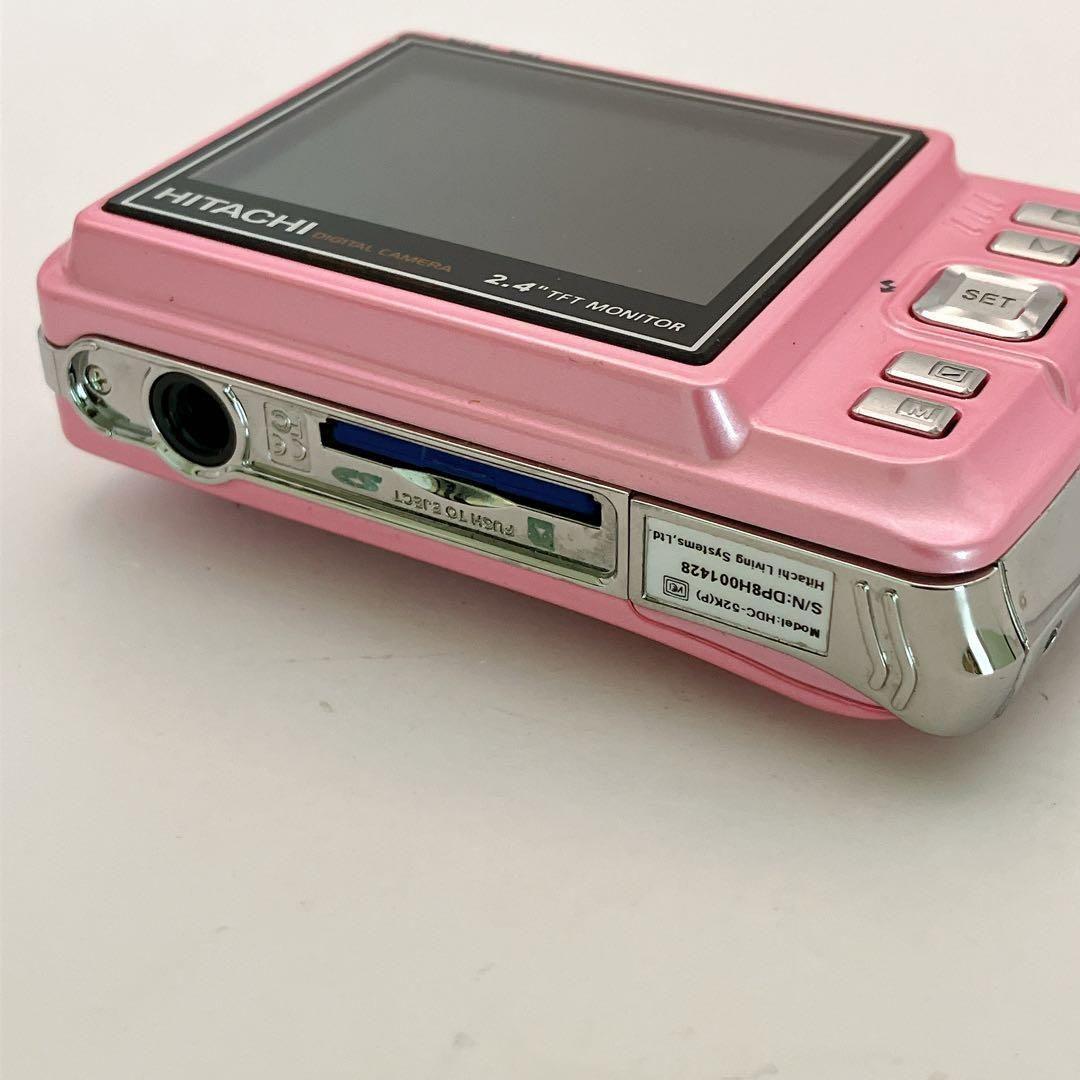 HITACHI hdc-52k デジタルカメラ　動作確認済　単三電池起動