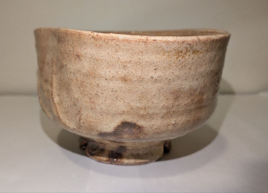 『大野瑞峰』萩焼　沓茶碗　茶道具　共箱　瑞峰窯