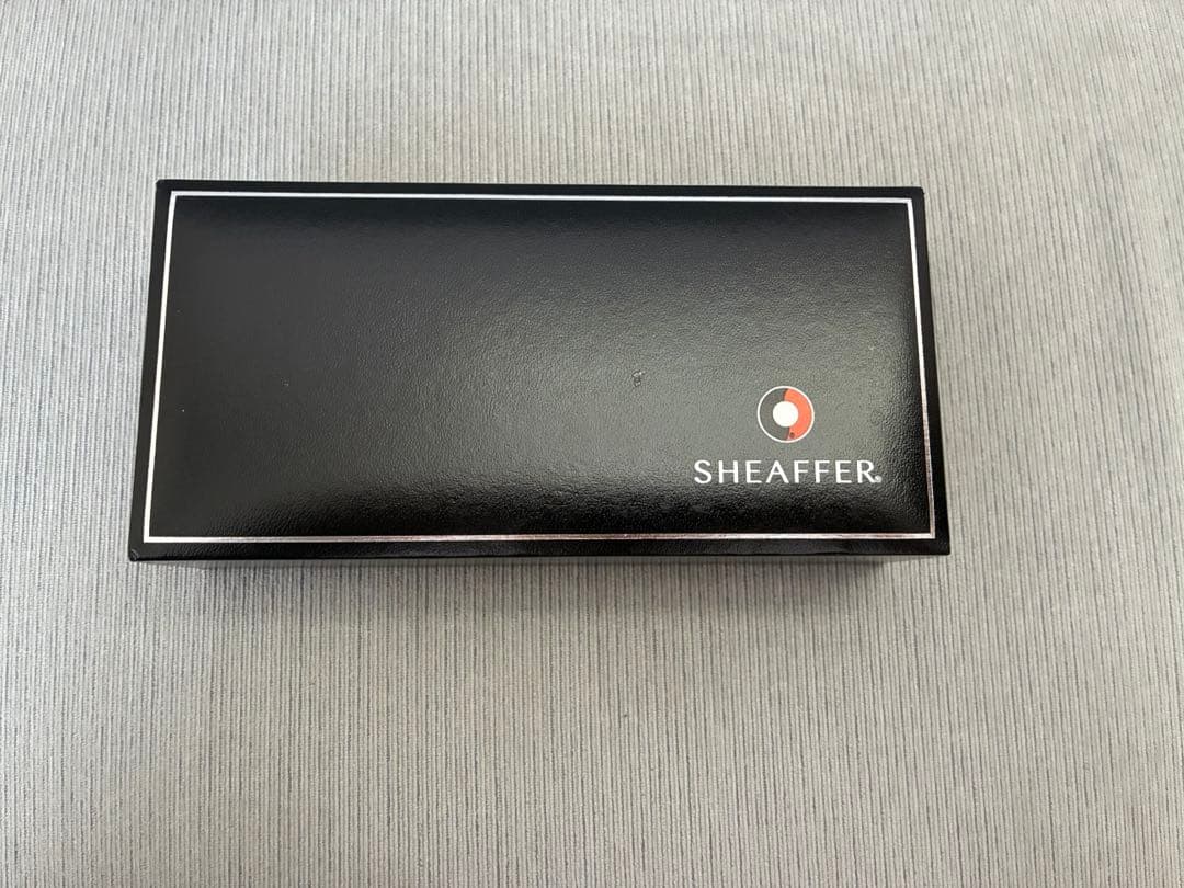 【新品】SHEAFFER ネイビー 万年筆 専用ケース付き