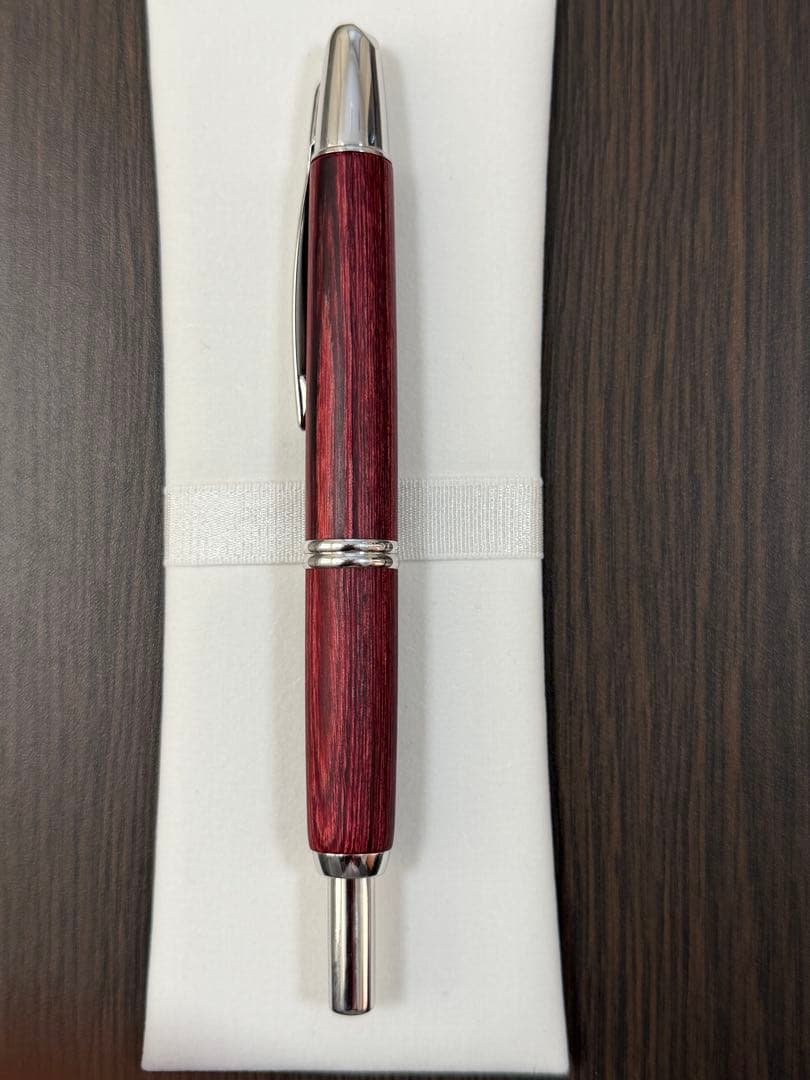 パイロット　キャップレス　木軸　細字