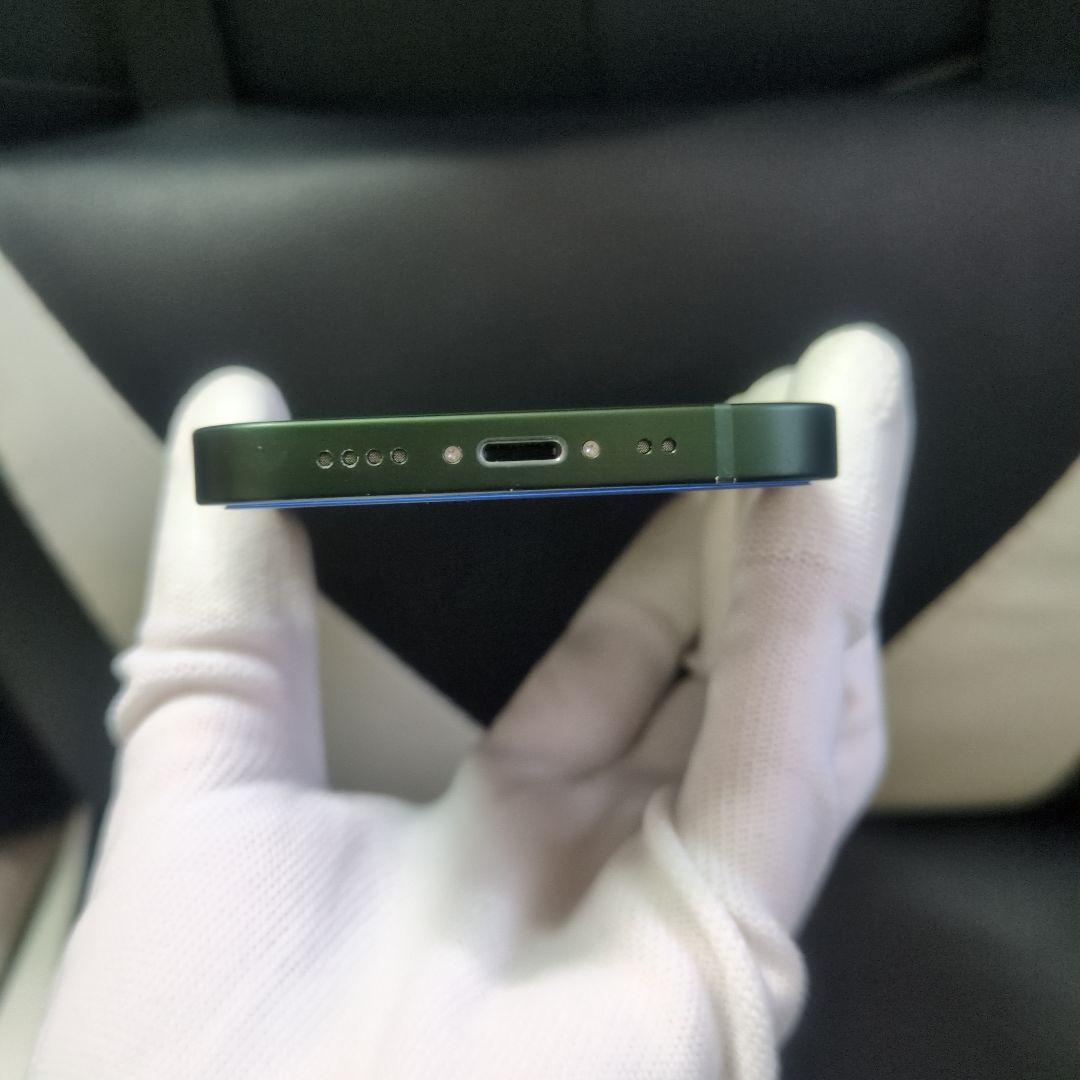 120　極美品　iPhone 13 mini 256gb 緑　SIMフリー
