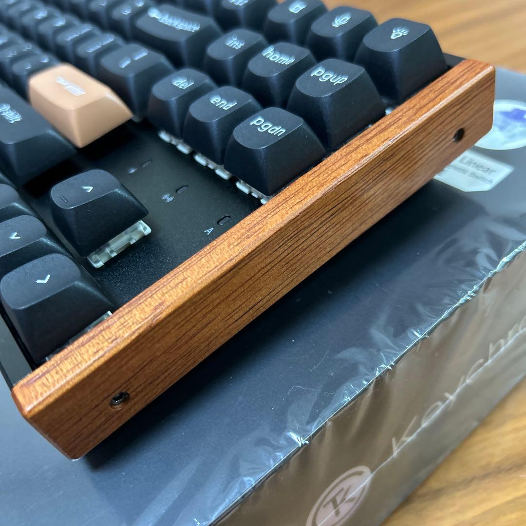 【極美品】Keychron K8 HE US配列 Dawnスイッチおまけ付