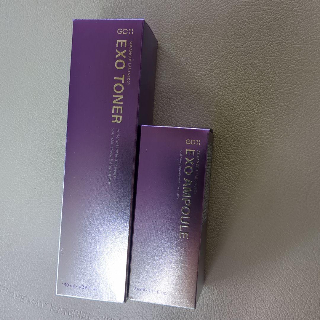 にゃんGD11 EXO TONER & AMPOULE ＆クリームセット
