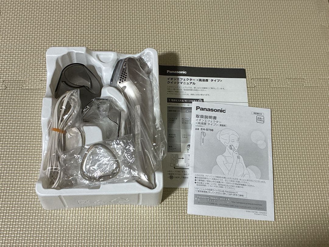 説明書付き✨Panasonic イオンエフェクター EH-ST98