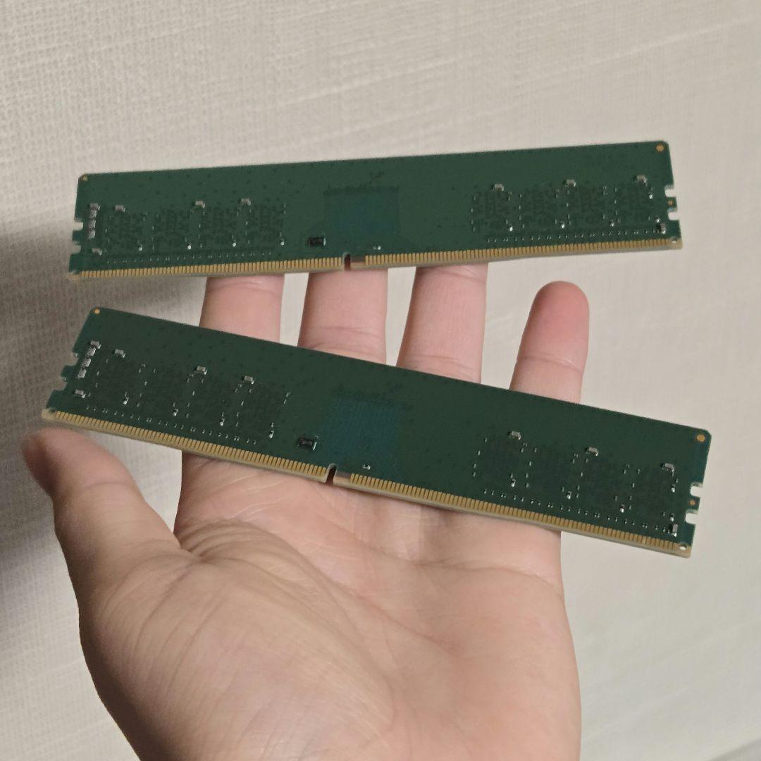 Crucial DDR4 2666 8GB ×2 メモリ 計 16gb