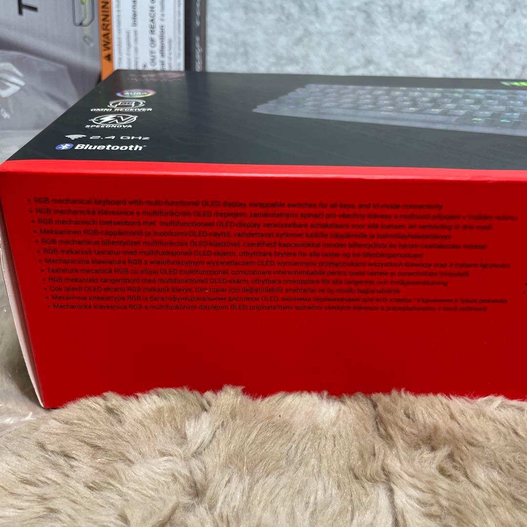 ASUS ゲーミングキーボード ROG Azoth NX RED