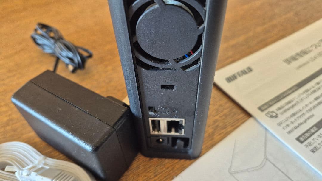 BUFFALO LS410DX NAS 外付けハードディスク