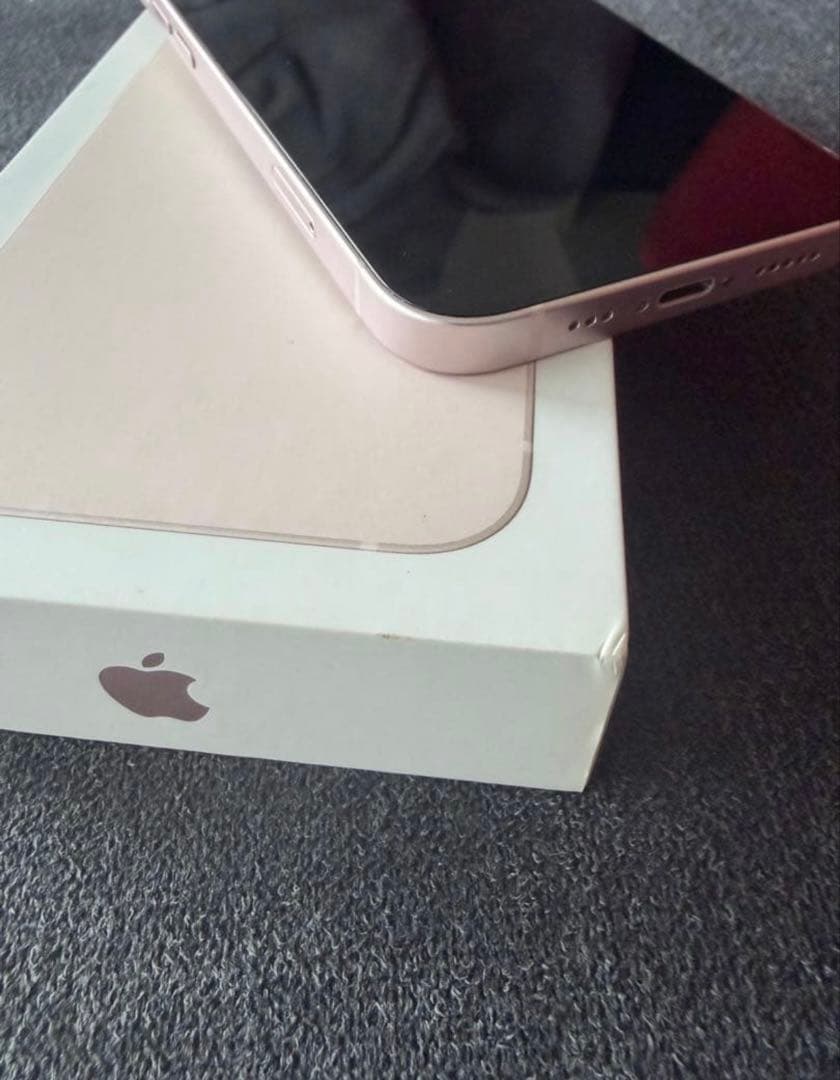 美品 iPhone 13 128gbピンク 充電ケーブル、箱付き