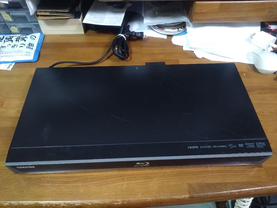 【動作確認済】TOSHIBA SD-BD1K ブルーレイプレーヤー
