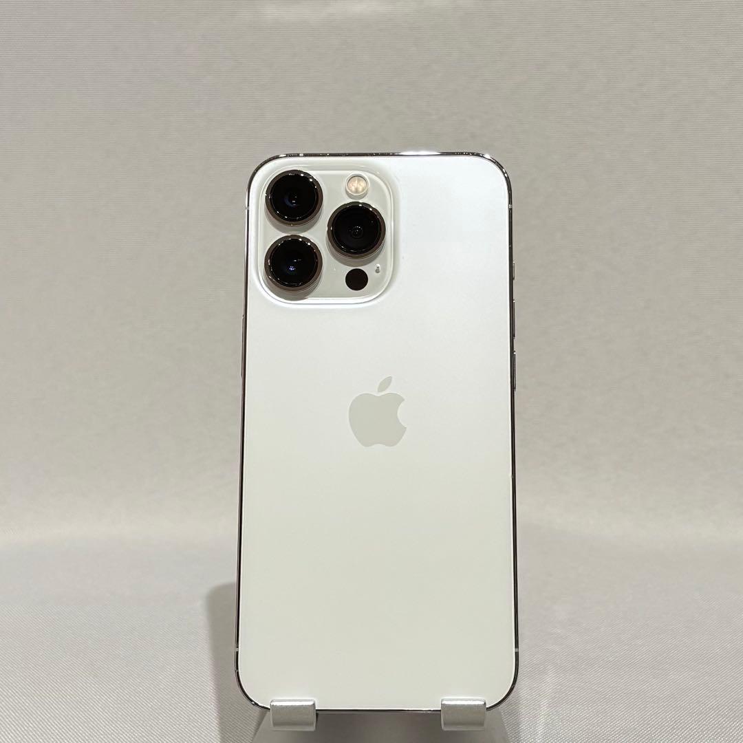 『美品』iPhone 13 PRO 128GB シルバー　新品バッテリー　本体
