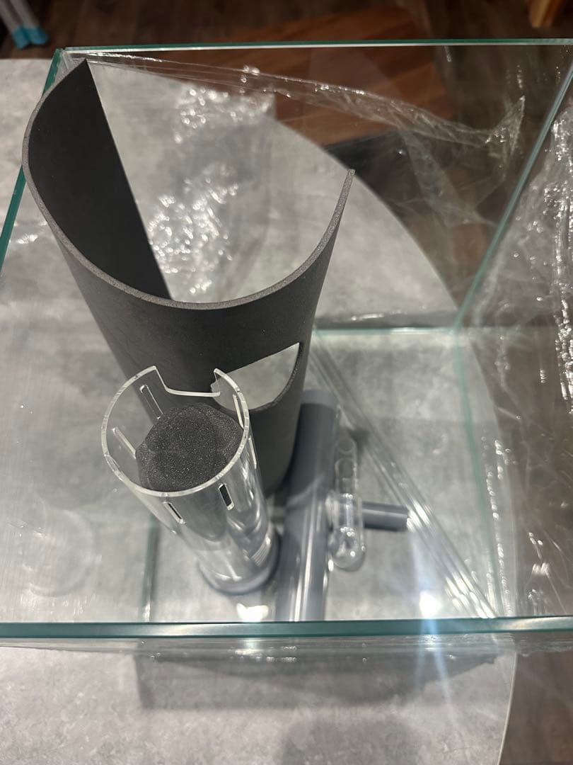 オーバーフロー水槽30cmキューブ(オーダー品)