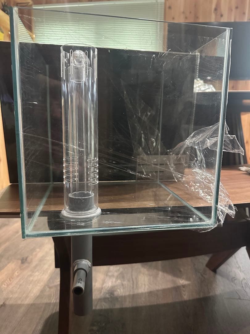 オーバーフロー水槽30cmキューブ(オーダー品)