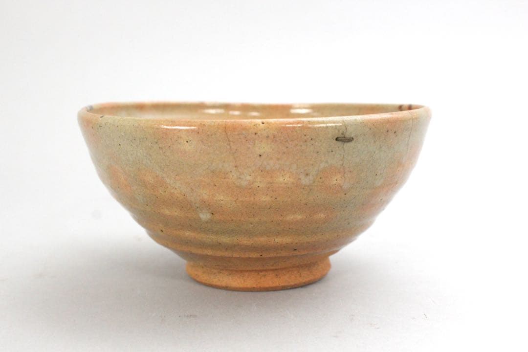 No4947 出雲　古楽山焼　茶碗　直径13.8cm 茶道具　陶磁器　送料無料