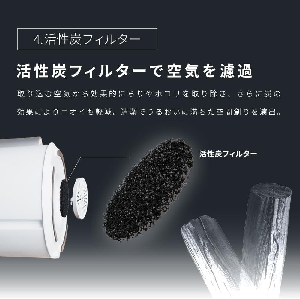 LAViNO (ラビーノ) エアリファイ ハイブリッド 加湿器 ホワイト